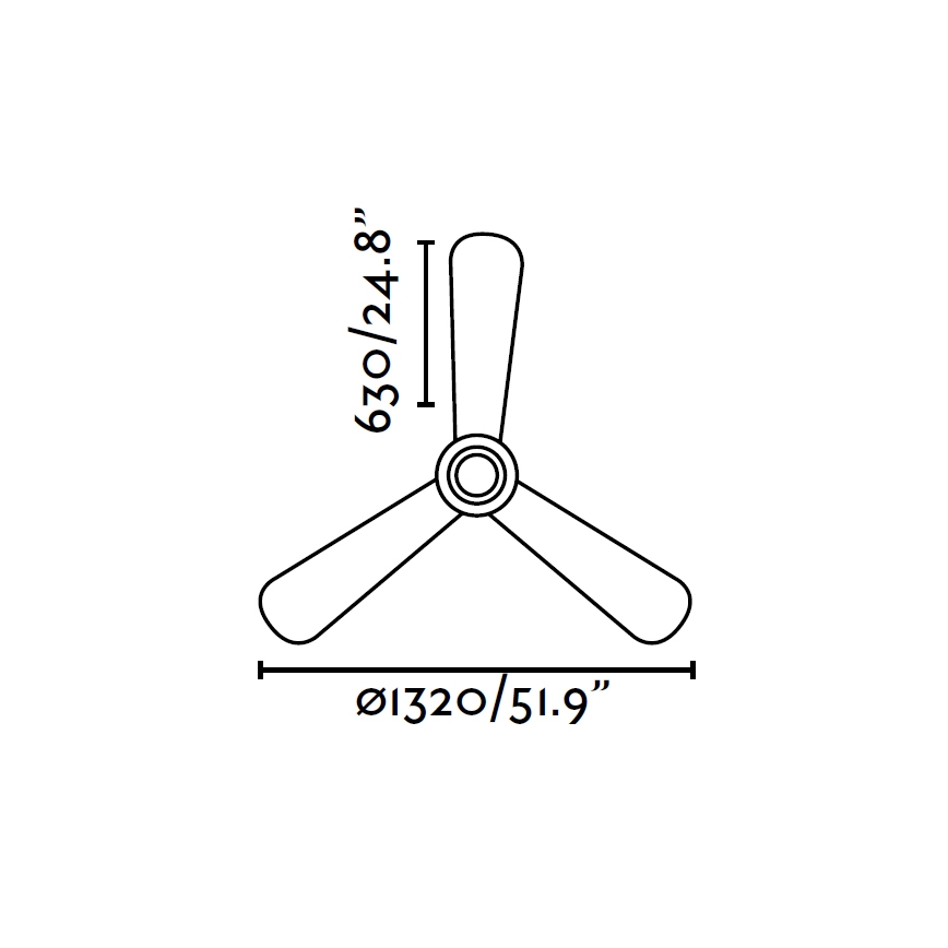 FARO 33472 - Ventilatore da soffitto NIAS