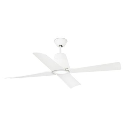 FARO 33480 - Ventilatore da soffitto TYPHOON IP44 bianco