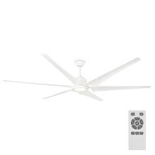 FARO 33512A - Ventilatore da soffitto CIES bianco + telecomando