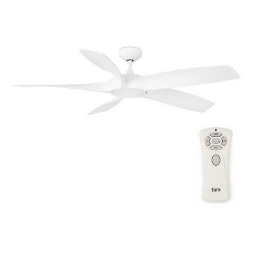 FARO 33548 - Ventilatore a soffitto LED COCOS LED/20W/230V diam. 137 cm con telecomando