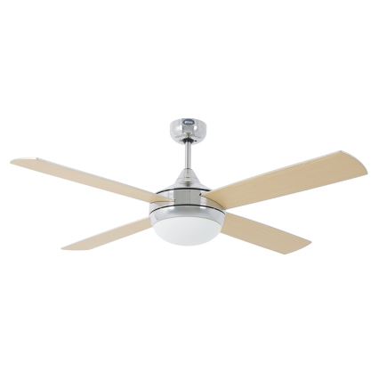 FARO 33701 - Ventilatore da soffitto ICARIA con telecomando 2xE27/20W/230V grigi