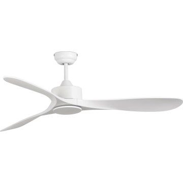 FARO 33750DCWT - Ventilatore da soffitto LUZON L bianco diametro 132 cm Wi-Fi Tuya + telecomando