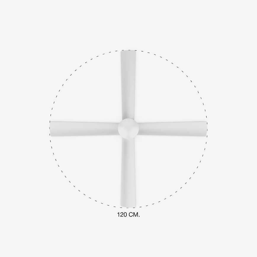 FARO 33756 - Plafoniera LED FRASER LED/16W/230V bianco + telecomando