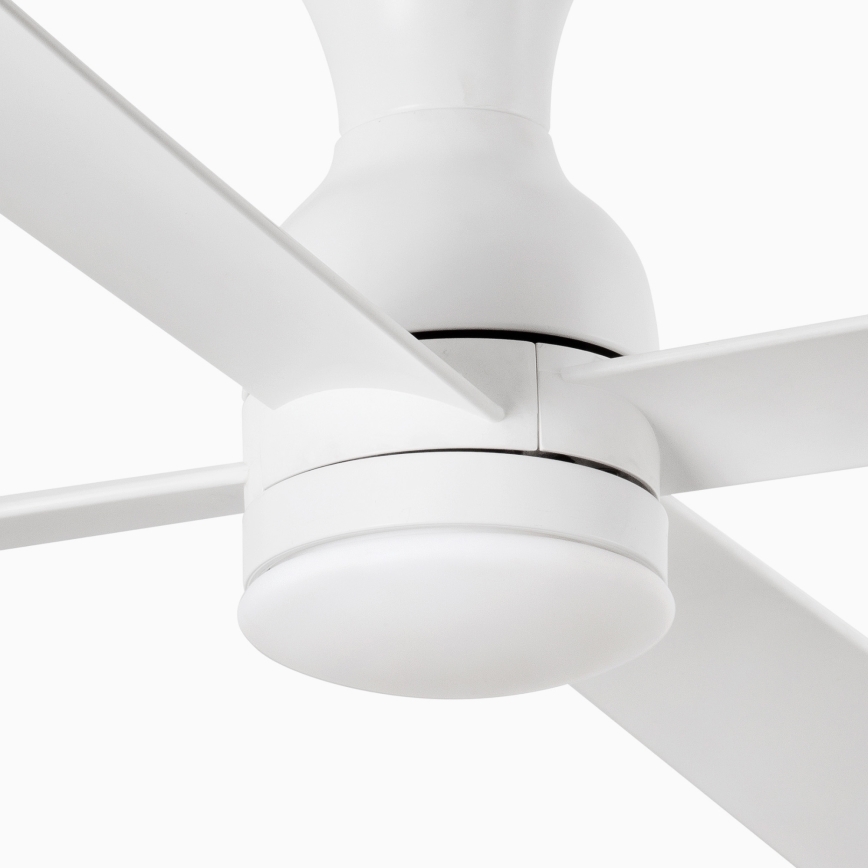 FARO 33756WT - Plafoniera LED FRASER XL LED/16W/230V bianco diametro 120 cm Wi-Fi Tuya + telecomando