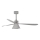 FARO 33762WT-24 - Ventilatore da soffitto dimmerabile a LED AMELIA L CONE LED/20W/230V 2700/3500/5000K gray dia. 132 cm Wi-Fi Tuya + telecomando