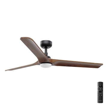 FARO 33809-1TW - Ventilatore a LED dimmerabile HEYWOOD LED/10W/230V 2700/3000/4000K diam. 132 cm + telecomando