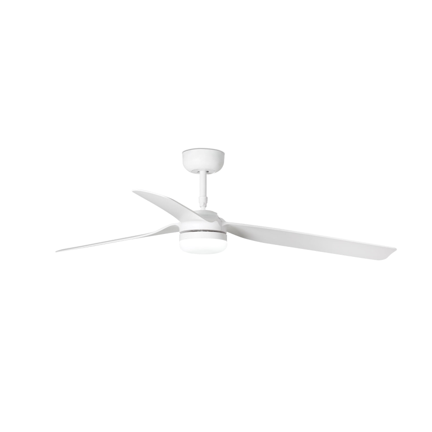 FARO 33814WT-20 - Ventilatore da soffitto LED dimmerabile PUNT M LED/18W/230V 2700/3000/4000K bianco ø 132 cm Wi-Fi Tuya + telecomando