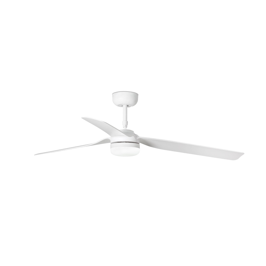 FARO 33814WT-20 - Ventilatore da soffitto dimmerabile a LED PUNT M LED/18W/230V 3000/4200/6500K bianco diametro 132 cm Wi-Fi Tuya + telecomando