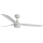 FARO 33814WT-20 - Ventilatore da soffitto LED dimmerabile PUNT M LED/18W/230V 2700/3000/4000K bianco ø 132 cm Wi-Fi Tuya + telecomando