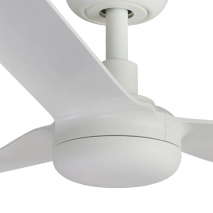 FARO 33814WT - Ventilatore da soffitto PUNT M bianco diametro 132 cm Wi-Fi Tuya + telecomando