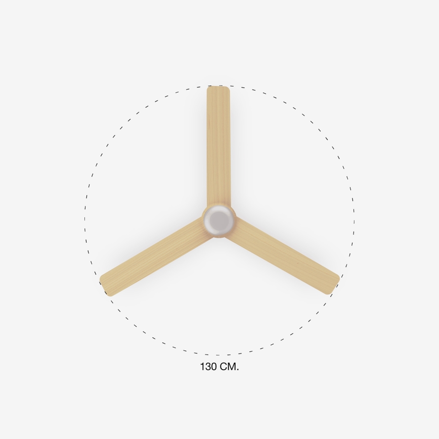 FARO 33816-20 - Plafoniera LED PUNT LED/18W/230V Wi-Fi beige/bianco + telecomando