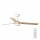 FARO 33816-20 - Ventilatore a soffitto LED PUNT LED/18W/230V Wi-Fi beige/bianco + telecomando