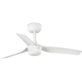 FARO 33820WT-1TW - Ventilatore da soffitto LED dimmerabile MINI PUNT S LED/10W/230V 2700/3000/4000K bianco diam. 90 cm Wi-Fi Tuya + telecomando