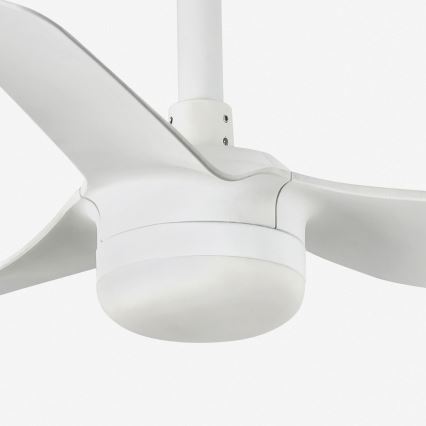 FARO 33820WT-1TW - Ventilatore da soffitto LED dimmerabile MINI PUNT S LED/10W/230V 2700/3000/4000K bianco diam. 90 cm Wi-Fi Tuya + telecomando