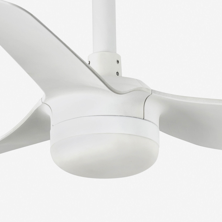 FARO 33820WT-1TW - Ventilatore da soffitto LED dimmerabile MINI PUNT S LED/10W/230V 2700/3000/4000K bianco diam. 90 cm Wi-Fi Tuya + telecomando