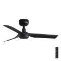 FARO 33822 - Ventilatore da soffitto MINI PUNT S nero diametro 90 cm + telecomando