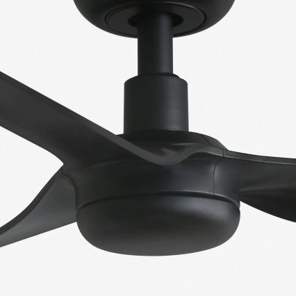 FARO 33822WT - Ventilatore da soffitto MINI PUNT S nero diametro 90 cm Wi-Fi Tuya + telecomando