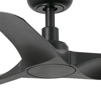 FARO 33825WP - Ventilatore da soffitto HEY S nero diametro 90 cm SMART + telecomando