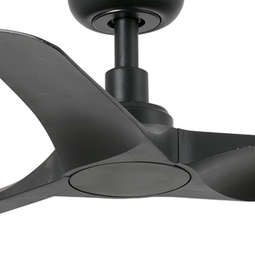 FARO 33825WP - Ventilatore da soffitto HEY S nero diametro 90 cm SMART + telecomando