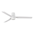 FARO 33832-1TW - Ventilatore da soffitto dimmerabile a LED MINI PUNT TUB con LED integrato 10W/230V 2700/3000/4000K Ø 90 cm bianco + telecomando