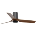 FARO 33835 - Ventilatore da soffitto MINI PUNT TUB S marrone/nero diametro 90 cm + telecomando