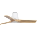 FARO 33836 - Ventilatore da soffitto HEYWOOD TUB pino/bianco diam. 90 cm + telecomando