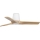 FARO 33836WT - Ventilatore da soffitto HEYWOOD TUB S pino/bianco diametro 90 cm Wi-Fi Tuya + telecomando