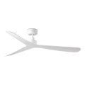FARO 34194WT - Ventilatore da soffitto ROCKER M Ø 132 cm bianco Wi-Fi Tuya + telecomando