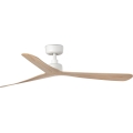 FARO 34195 - Ventilatore da soffitto ROCKER M diam. 132 cm beige/bianco + telecomando