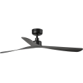 FARO 34196WT - Ventilatore da soffitto ROCKER M Ø 132 cm nero Wi-Fi Tuya + telecomando