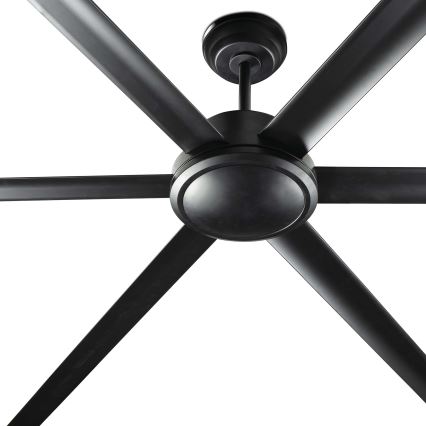 FARO 34203 - Ventilatore da soffitto ROTTERDAM XL nero diametro 200 cm + telecomando