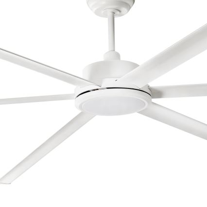 FARO 34206-130 - Ventilatore da soffitto dimmerabile a LED ROTTERDAM XXL LED/32W/230V bianco diametro 250 cm + telecomando