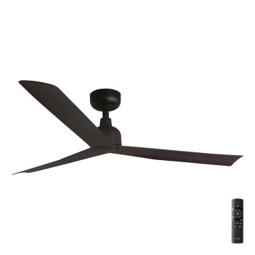 FARO 34275 - Ventilatore da soffitto MARINE M marrone diametro 125 cm IP44 + telecomando
