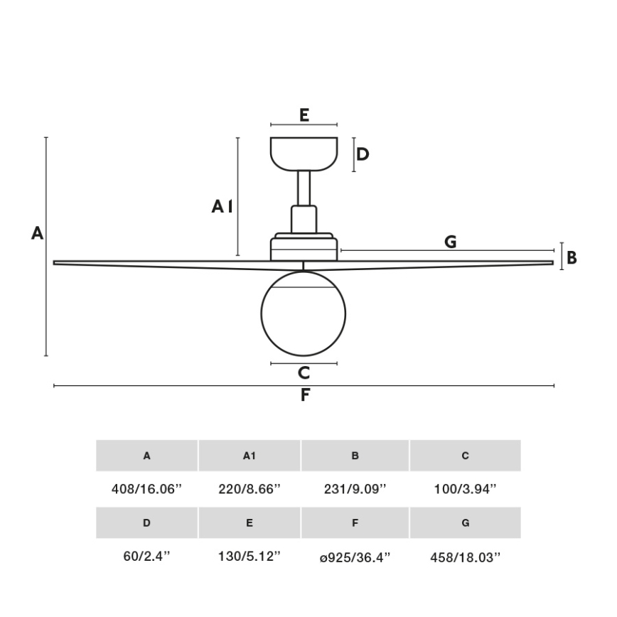 FARO 34281WT-11L - Ventilatore da soffitto KLIM S 1xE27/15W/230V legno/bianco diametro 92,5 cm Wi-Fi Tuya + telecomando