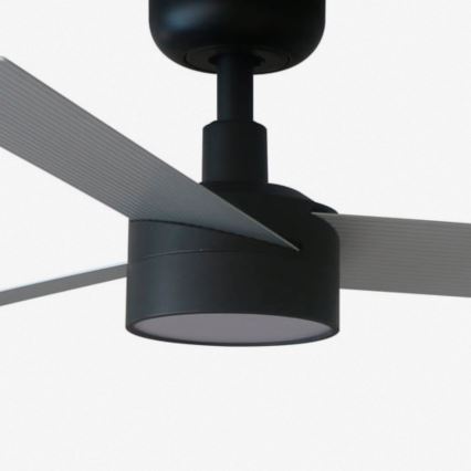 FARO 34285WT1S - Ventilatore da soffitto con LED dimmerabile CRUISER S LED/18W/230V 2700/3000/4000K diam. 106 cm grigio/nero Wi-Fi Tuya + telecomando