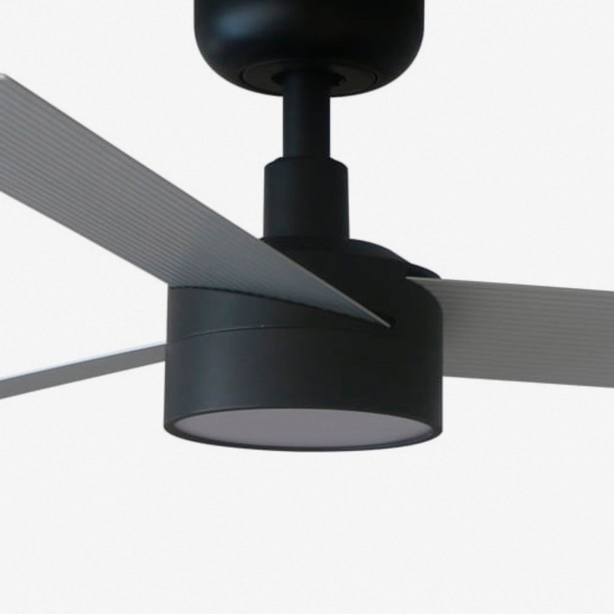 FARO 34285WT1S - Ventilatore da soffitto con LED dimmerabile CRUISER S LED/18W/230V 2700/3000/4000K diam. 106 cm grigio/nero Wi-Fi Tuya + telecomando