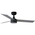 FARO 34285WT1S - Ventilatore da soffitto con LED dimmerabile CRUISER S LED/18W/230V 2700/3000/4000K diam. 106 cm grigio/nero Wi-Fi Tuya + telecomando