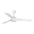 FARO 34288WT1S - Ventilatore da soffitto dimmerabile a LED CRUISER S LED/18W/230V 2700/3000/4000K Ø 106 cm bianco Wi-Fi Tuya + telecomando