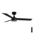 FARO 34289-1TW - Ventilatore da soffitto dimmerabile LED CRUISER S LED/18W/230V 2700/3000/4000K Ø 106 cm nero + telecomando