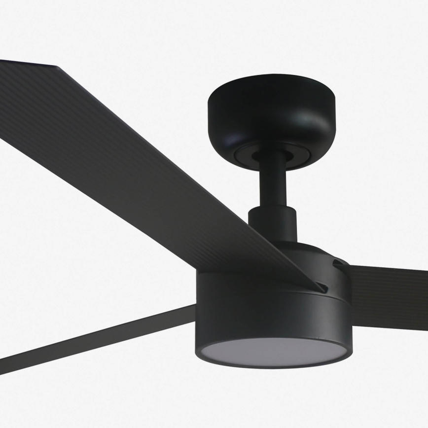 FARO 34291-1TW - Ventilatore da soffitto a LED dimmerabile CRUISER LED/20W/230V 2700/3000/4000K diam. 132 cm nero + telecomando