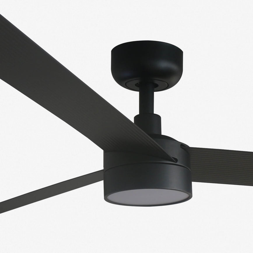 FARO 34293-1TW - Ventilatore da soffitto LED dimmerabile CRUISER XL LED/18W/230V 2700/3000/4000K Ø 160 cm nero + telecomando