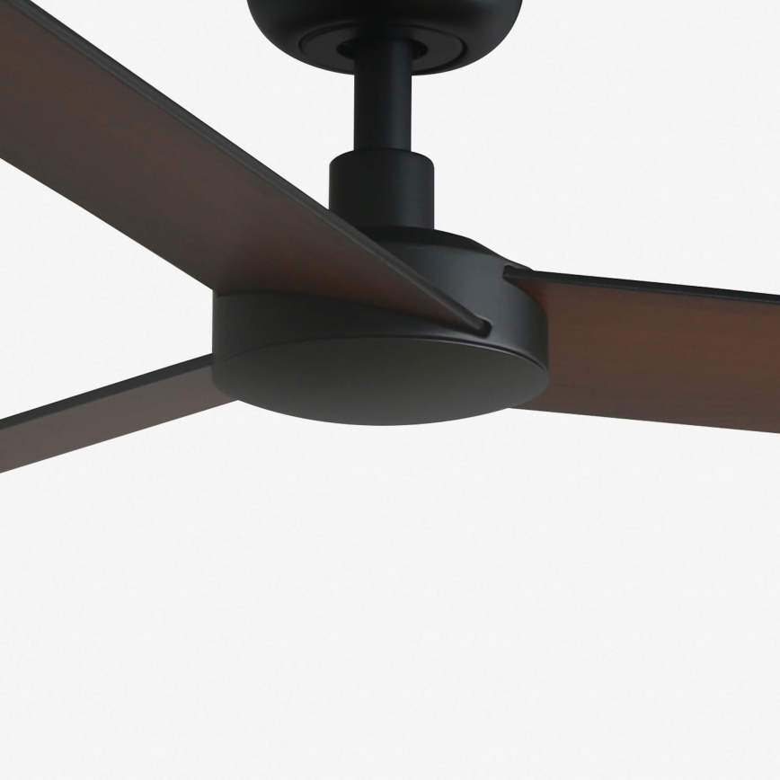 FARO 34296WP - Ventilatore da soffitto RUDDER S nero diametro 106 cm SMART + telecomando