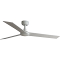 FARO 34297WT - Ventilatore da soffitto RUDDER L bianco/beige diametro 132 cm Wi-Fi Tuya + telecomando