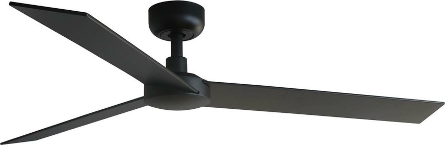 FARO 34298WT - Ventilatore da soffitto RUDDER L nero/wenge diametro 132 cm Wi-Fi Tuya + telecomando