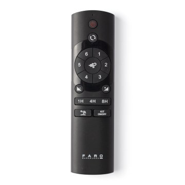 FARO 34304 - Telecomando per ventilatori, 2x AAA, nero