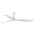 FARO 34363 - Ventilatore da soffitto OUTWOOD L bianco diametro 150 cm IP44 + telecomando