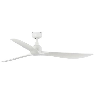 FARO 34363 - Ventilatore da soffitto OUTWOOD L bianco diametro 150 cm IP44 + telecomando