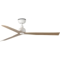 FARO 34370 - Ventilatore da soffitto MARINE M Ø 125 cm marrone/bianco IP44 + telecomando