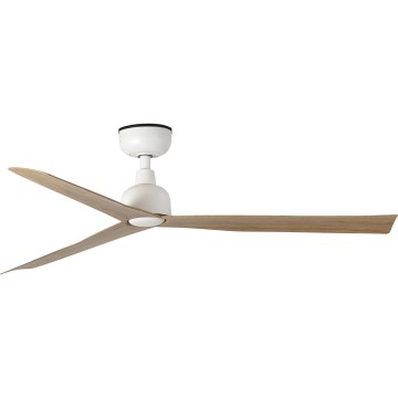 FARO 34370 - Ventilatore da soffitto MARINE M Ø 125 cm marrone/bianco IP44 + telecomando