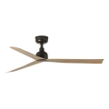 FARO 34371 - Ventilatore da soffitto MARINE M Ø 125 cm marrone/nero IP44 + telecomando